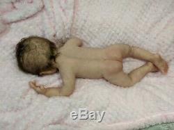 FULL Body SOLID SILICONE Baby GIRL Doll-Sami #1 DRINK/WET with armatures