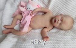 FULL Body SOLID SILICONE DOLL- KHALEESI by JADE WARNER PREEMIE Baby GIRL