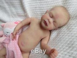 FULL Body SOLID SILICONE DOLL- KHALEESI by JADE WARNER PREEMIE Baby GIRL