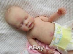 FULL Body SOLID SILICONE DOLL- KHALEESI by JADE WARNER PREEMIE Baby GIRL
