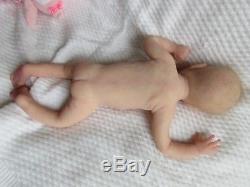 FULL Body SOLID SILICONE DOLL- KHALEESI by JADE WARNER PREEMIE Baby GIRL