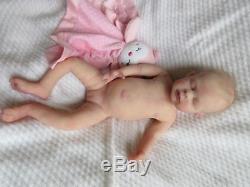 FULL Body SOLID SILICONE DOLL- KHALEESI by JADE WARNER PREEMIE Baby GIRL