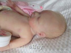 FULL Body SOLID SILICONE DOLL- KHALEESI by JADE WARNER PREEMIE Baby GIRL