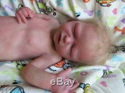 FULL Body SUPER Soft SOLID SILICONE Baby BOY Doll- JAXON by ELSIE RODRIGUEZ