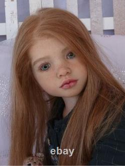 Finished 40inch Reborn Toddler Dolls Girl Aloenka Rooted Hair Assembled Toy Gift