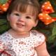 Finished Reborn Baby Doll Girl 28 Toddler Girl Rooted Long Hair Cloth Body Gift