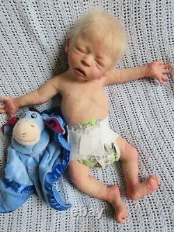 Full Body ECOFLEX SILICONE Baby BOY Doll ALEX by MINI by MANOUK