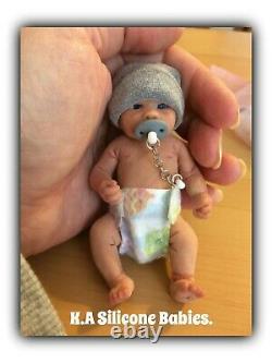 Full Body Mini Silicone Baby Boy Lucas ll