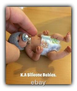 Full Body Mini Silicone Baby Boy Lucas ll