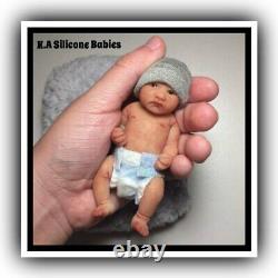 Full Body Mini Silicone Baby Boy Lucas ll