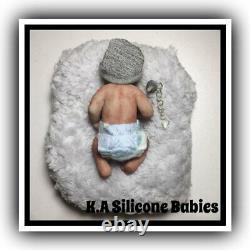 Full Body Mini Silicone Baby Boy Lucas ll
