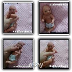 Full Body Mini silicone baby Girl Kiara