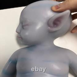 Full Body Platinum Silicone 18 Avatar Reborn BabyBaby Boy Dolls Pretend Play