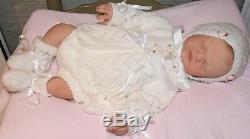 Full Body Platinum Silicone Baby Girl Abigail by Michelle Fagan Mint Condition