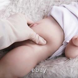 Full Body Platinum Silicone COSDOLL 22.5 Reborn Baby Girl Dolls Toys for Gift