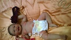 Full Body Platinum Silicone Reborn Babyclon Smiley Sidney ULTRA REALISTIC