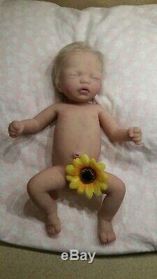 Full Body Silicone 15 Noe Art Dolls Micro Preemie Baby Girl