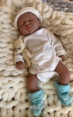 Full Body Silicone 15 Reborn Baby Newborn Boy Doll 4lbs Lifelike Floppy Squishy