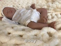 Full Body Silicone 15 Reborn Baby Newborn Boy Doll 4lbs Lifelike Floppy Squishy