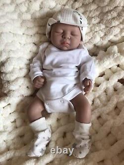 Full Body Silicone 15 Reborn Baby Newborn Boy Doll 4lbs Lifelike Floppy Squishy