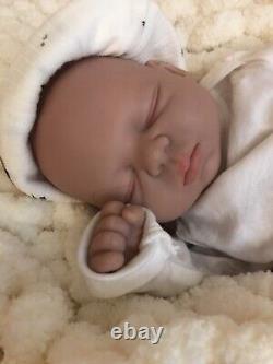 Full Body Silicone 15 Reborn Baby Newborn Boy Doll 4lbs Lifelike Floppy Squishy