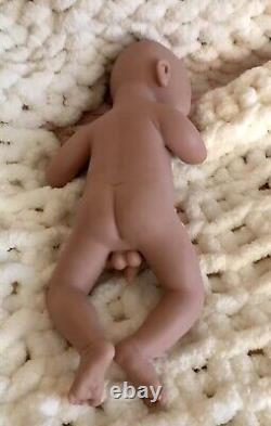 Full Body Silicone 15 Reborn Baby Newborn Boy Doll 4lbs Lifelike Floppy Squishy