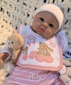 Full Body Silicone 19 Reborn Doll Baby Girl? Soft Floppy Squishy 7 lbs Infant