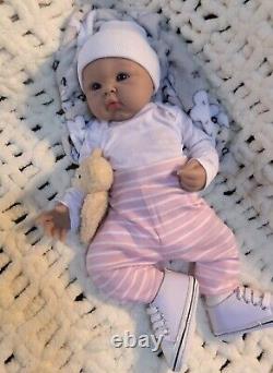 Full Body Silicone 19 Reborn Doll Baby Girl? Soft Floppy Squishy 7 lbs Infant