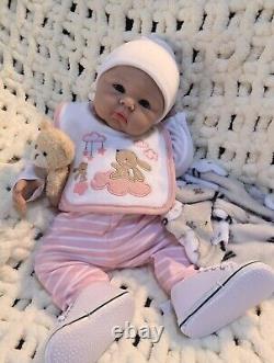 Full Body Silicone 19 Reborn Doll Baby Girl? Soft Floppy Squishy 7 lbs Infant