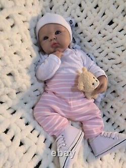 Full Body Silicone 19 Reborn Doll Baby Girl? Soft Floppy Squishy 7 lbs Infant