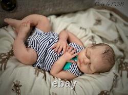 Full Body Silicone Baby Boy by FYSB- Reborn baby with Drink and Wet