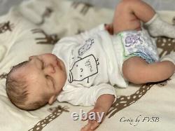 Full Body Silicone Baby Boy by FYSB- Reborn baby with Drink and Wet