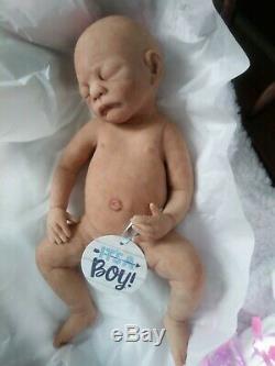 Full Body Silicone Baby Doll Adam with COA
