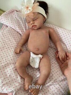 Full Body Silicone Baby Doll Leona by Bonnie Sieben