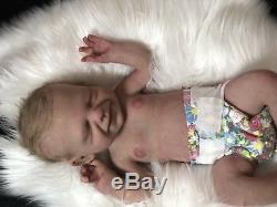 Full Body Silicone Baby Girl #11 OAKLEIGH by Laurel at FYSB Soft Flex Silicone-