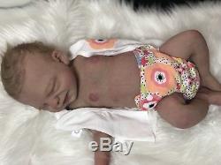 Full Body Silicone Baby Girl #11 OAKLEIGH by Laurel at FYSB Soft Flex Silicone-