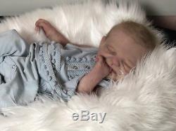 Full Body Silicone Baby Girl #11 OAKLEIGH by Laurel at FYSB Soft Flex Silicone-
