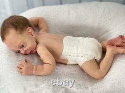 Full Body Silicone Baby Girl Doll Awake