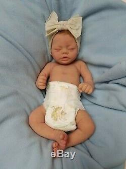 Full Body Silicone Baby Girl Reborn Doll Minnie by Bonnie Sieben Elie Habibi