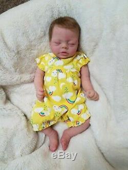 Full Body Silicone Baby Girl Reborn Doll Minnie by Bonnie Sieben Elie Habibi