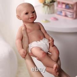 Full Body Silicone Baby Sunny, 16-Inch 4.4 lb Reborn Baby Dolls Silicone