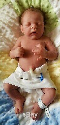Full Body Silicone Newborn Robby #1 by Evelina Wosnjuk Realistic Perfection
