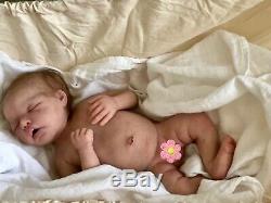 Full Body Silicone Realastic Newborn Baby Doll With Drink and Wet SystemElla