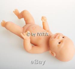 Full Body Silicone Reborn Baby Doll Girl Alive Preemie Newborn Birthday Gift