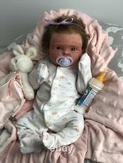 Full Body Silicone Reborn Baby Girl Sophie, Elena Westbrook Newborn Therapy Doll