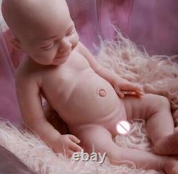 Full Body Silicone Reborn Girl Baby Realistic Lifelike Doll Reborn Preemie Dolls