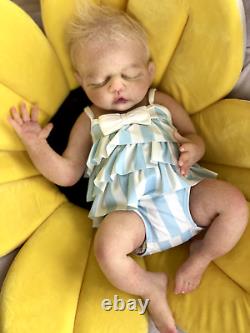 Full Body Silicone baby Everleigh by FYSB newborn baby