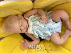 Full Body Silicone baby Everleigh by FYSB newborn baby