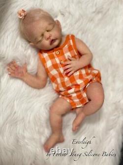 Full Body Silicone baby Everleigh by FYSB newborn baby