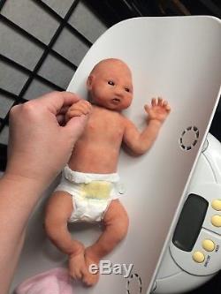 Full Body Silicone baby Girl Fiona (14 Inches)